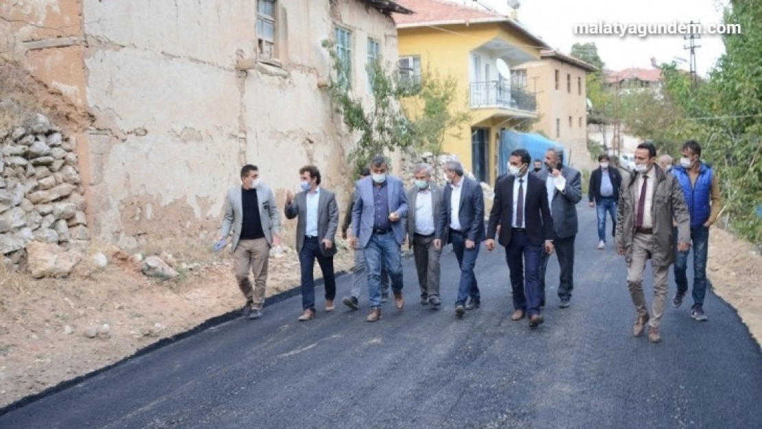 Malatya Büyükşehir, Kocaözü yollarını bakıma aldı