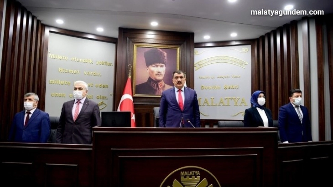Malatya Büyükşehir Meclisi, 2021'in ilk toplantısını yaptı