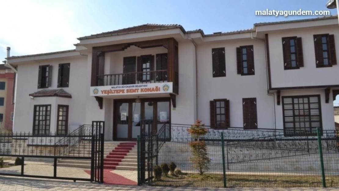 Malatya Büyükşehir semt konakları eğitime hazır