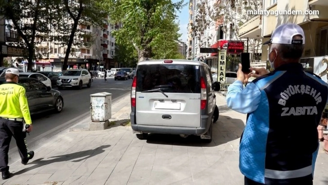 Malatya Büyükşehir zabıta trafikten 36 bin denetim