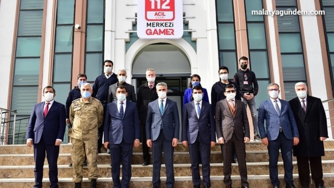 Malatya'da 112 çağrı merkezi faaliyete başladı