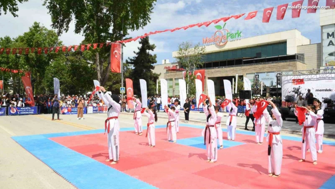 Malatya'da 19 Mayıs coşkusu