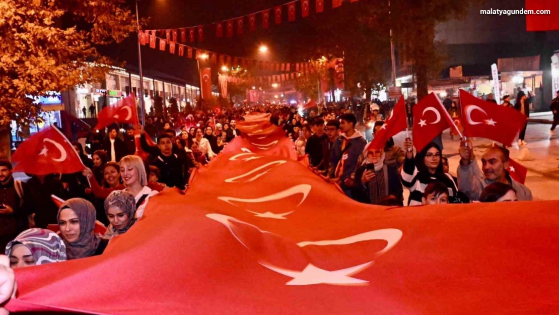 Malatya'da 29 Ekim coşkusu