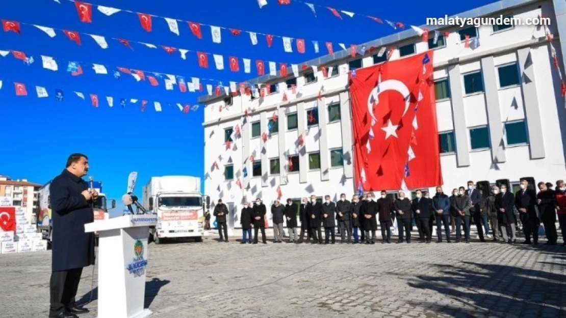 3 bin esnafa gıda yardımı yapıldı