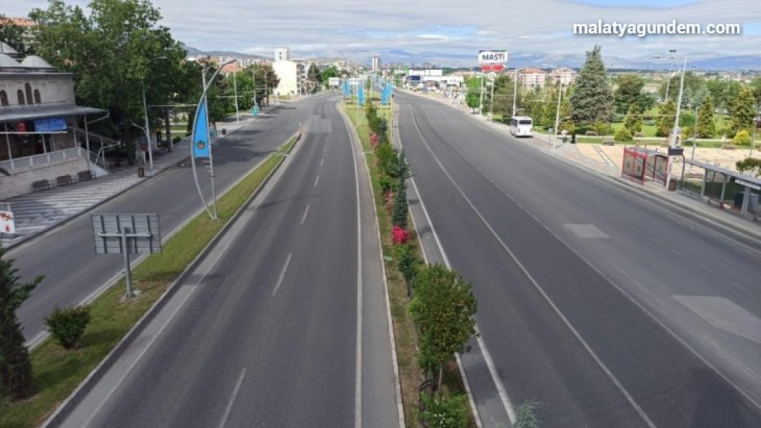 Malatya'da 4 günlük bayram kısıtlaması başladı