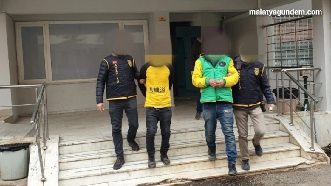 6 ayrı hırsızlık olayına 3 tutuklama