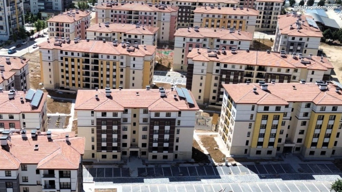 Malatya'da 644 TOKİ konutunun daha kurası çekiliyor