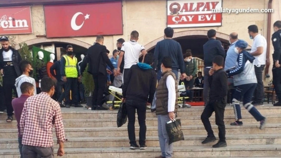 7 kişinin yaralandığı kavganın görüntüleri ortaya çıktı