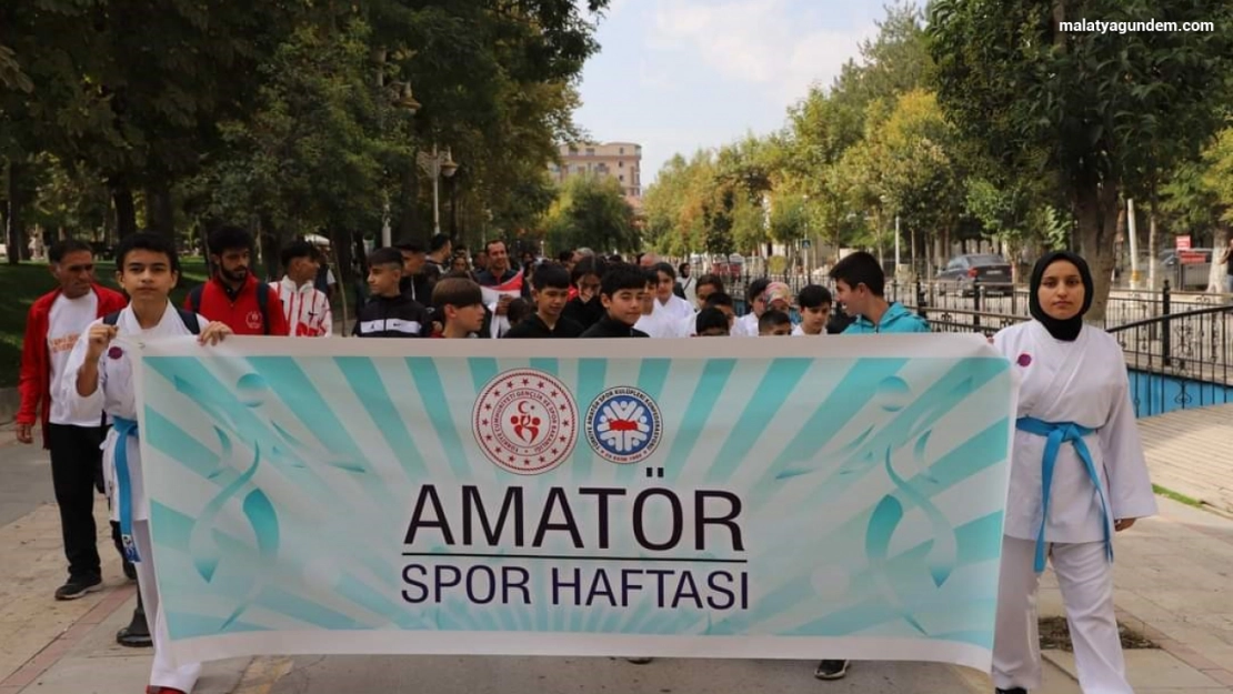 Malatya'da Amatör Spor Haftası başladı