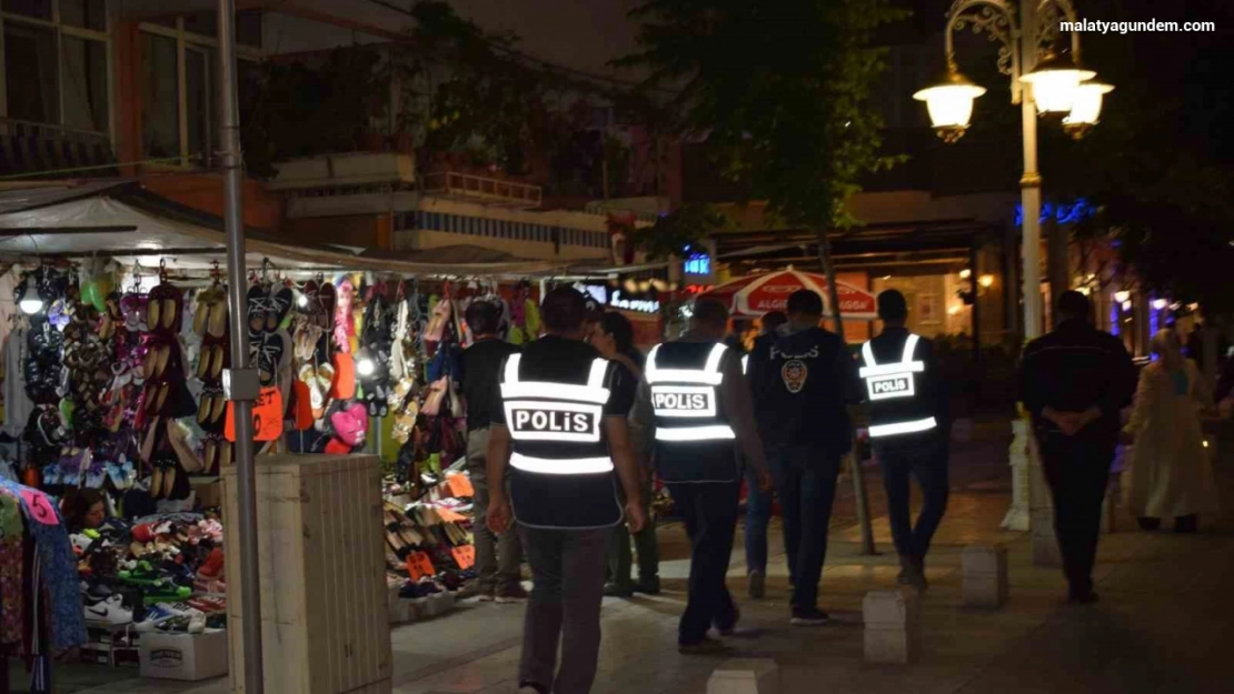 Malatya'da asayiş ve trafik denetimleri aralıksız sürüyor