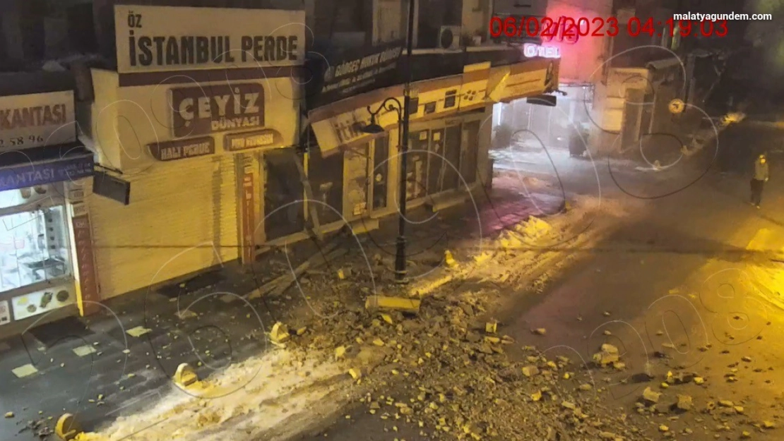 Malatya'da depremin ilk anları polis telsizlerine yansıdı