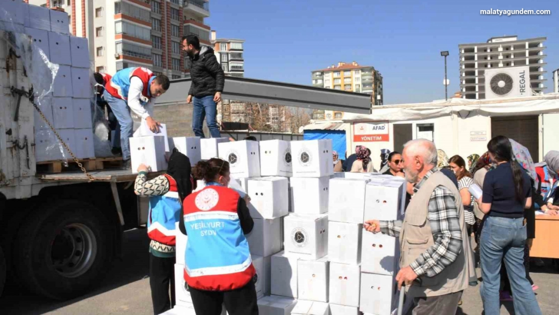 Malatya'da depremzedelere yardım seferberliği