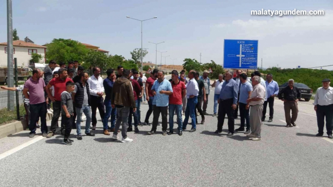 EDS talebi yol kapattırdı