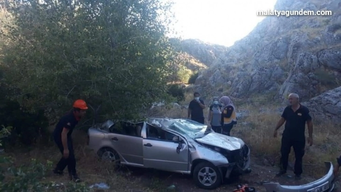 Malatya'da feci kaza: 1 polis öldü, 1 polis yaralandı