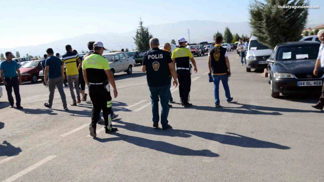 Malatya'da geniş çaplı asayiş uygulaması