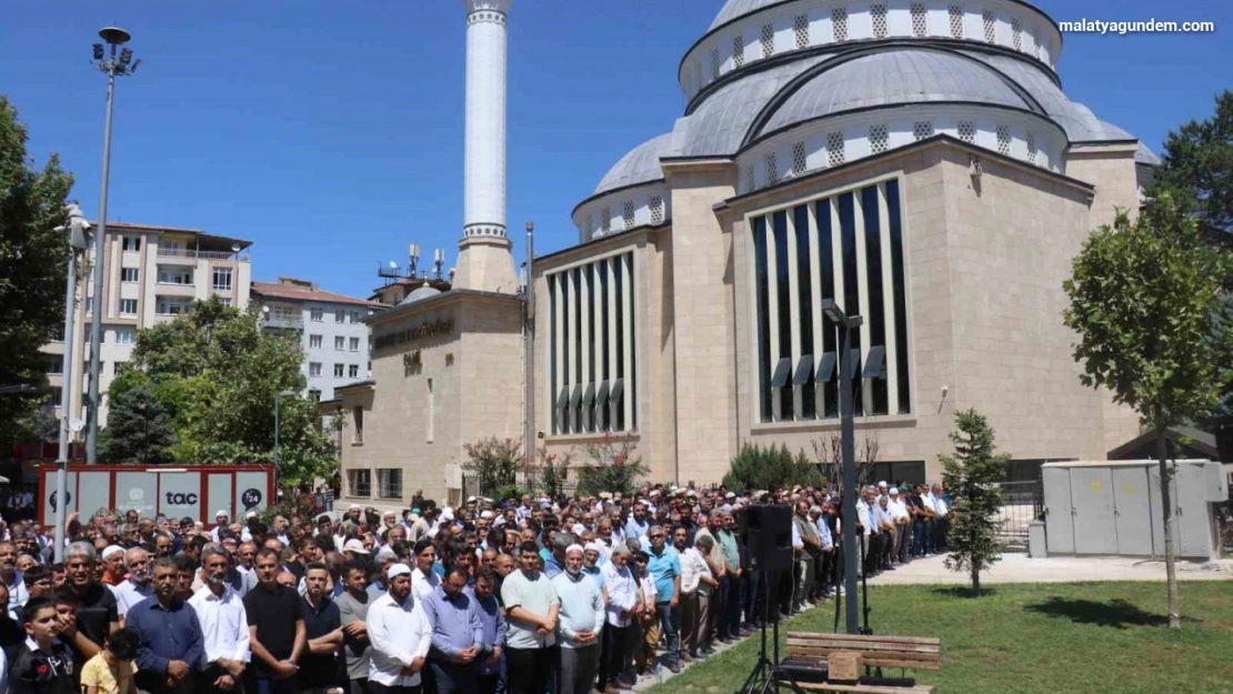 Malatya'da Haniye için gıyabi cenaze namazı kılındı