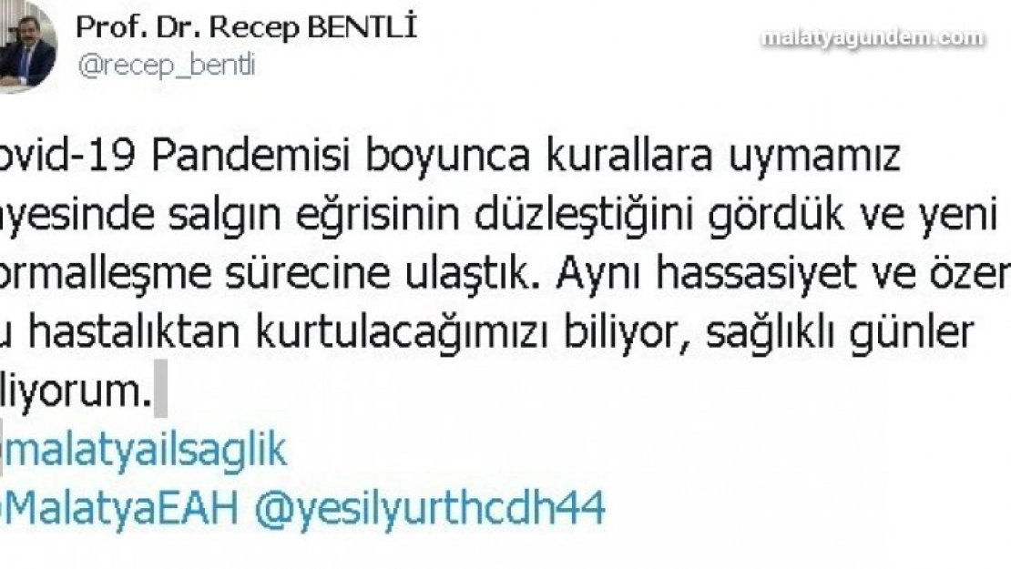 Malatya'da hastanelere Covid-19 düzenlemesi