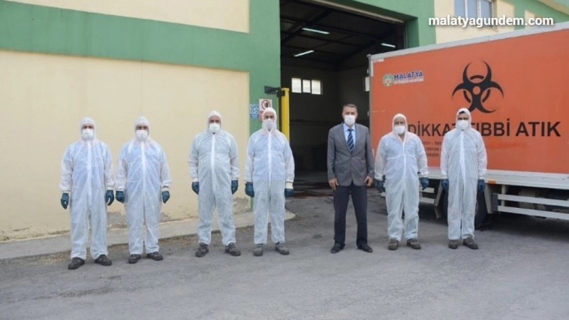 Malatya'da her gün 4 ton tıbbi atık toplanıyor