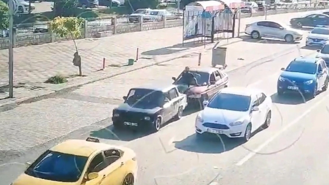 Malatya'da ilginç trafik ihlali