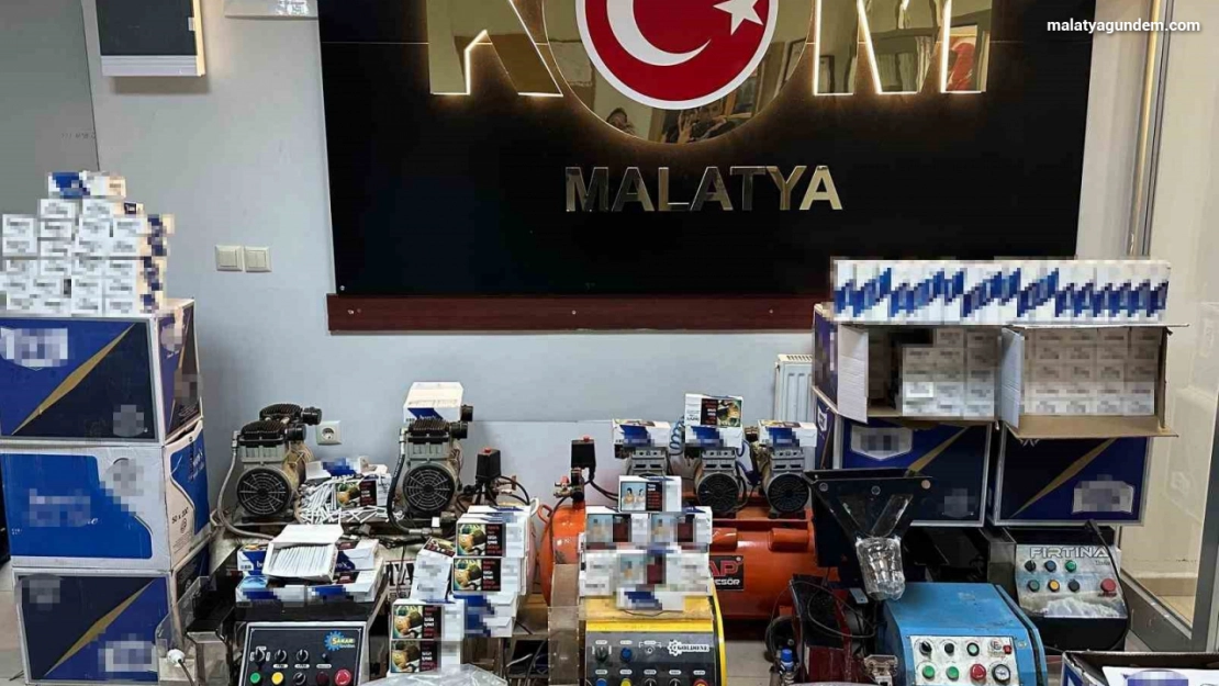 Malatya Emniyeti kaçakcılara göz açtırmıyor