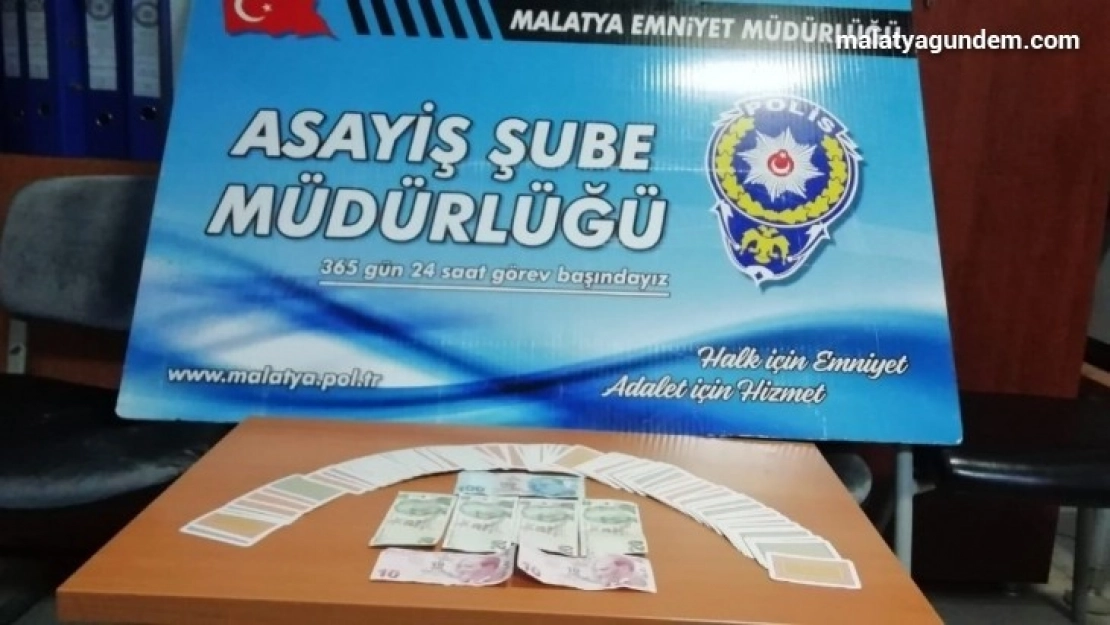 Malatya'da kumar baskını