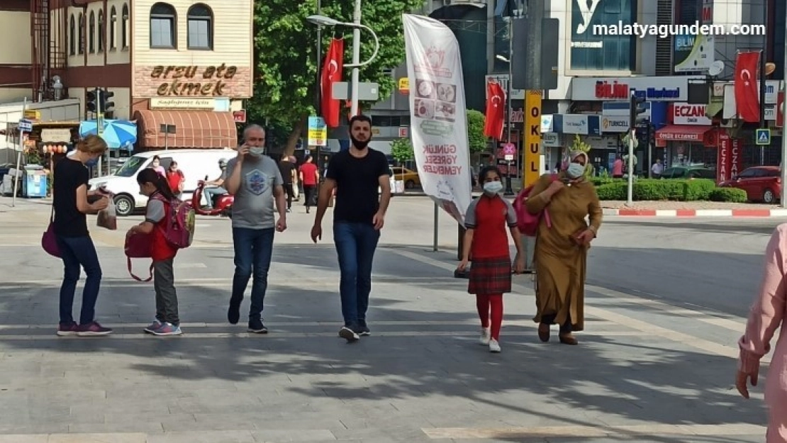 Malatya'da öğrenciler okul hasretini giderdi