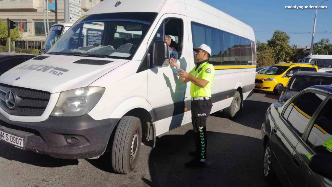 Malatya'da okul çevrelerine sıkı denetim