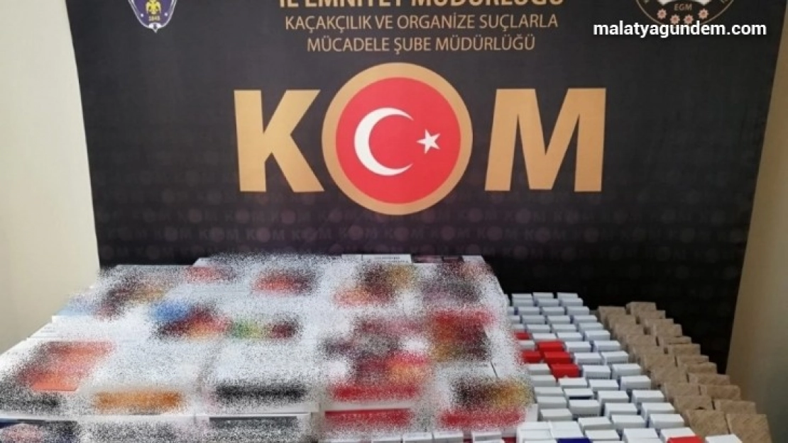 Malatya'da sigara kaçakçılığına geçit yok