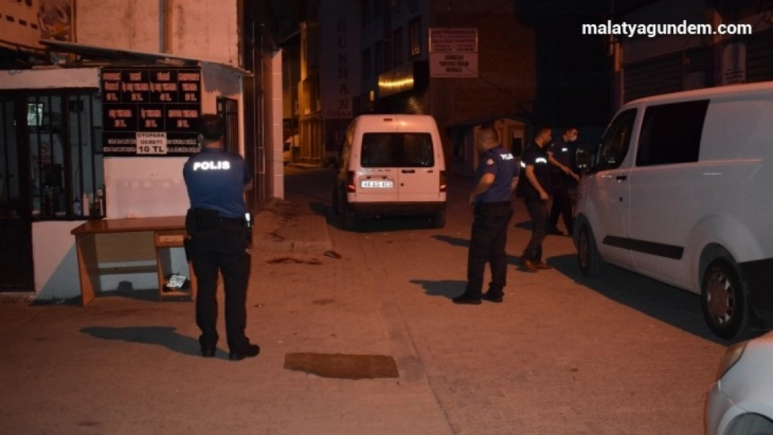 Malatya'da silahlı kavga: 1 yaralı