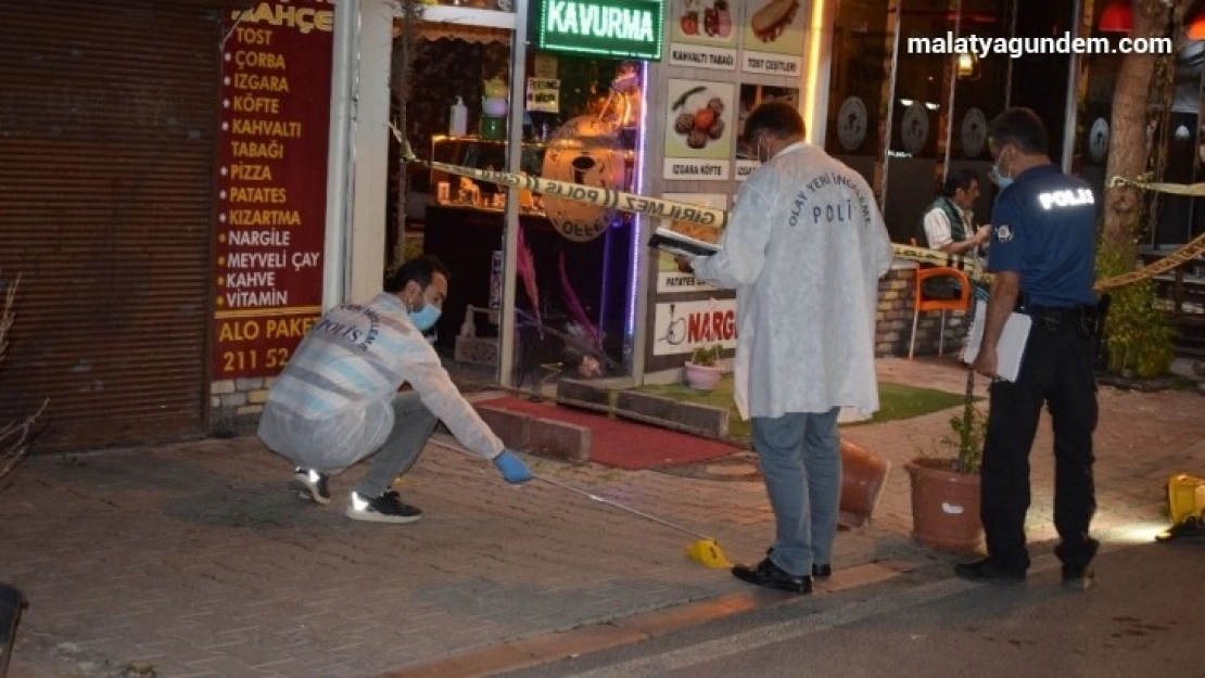 Malatya'da silahlı saldırı: 1 yaralı