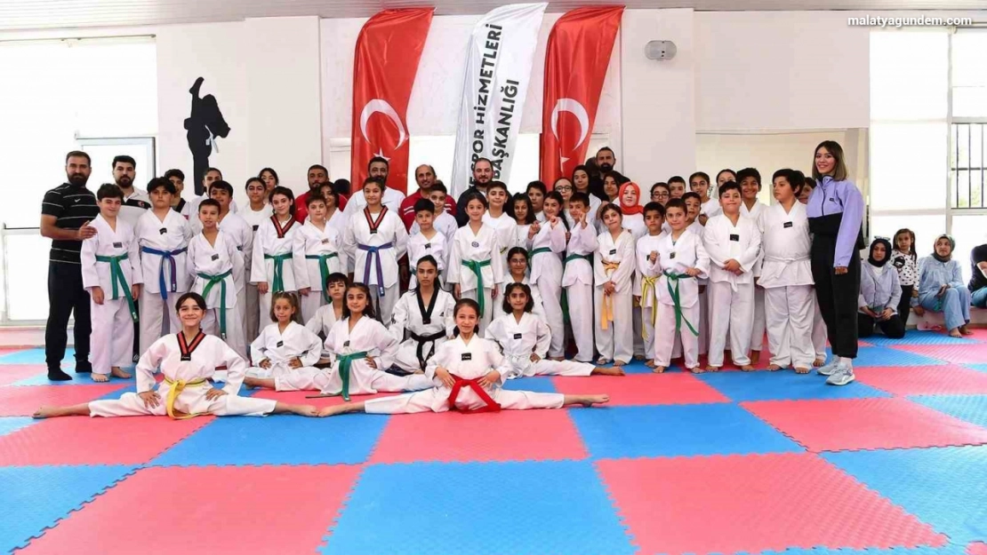 Malatya'da Taekwondo 3. Dönem Kuşak Sınavı gerçekleşti