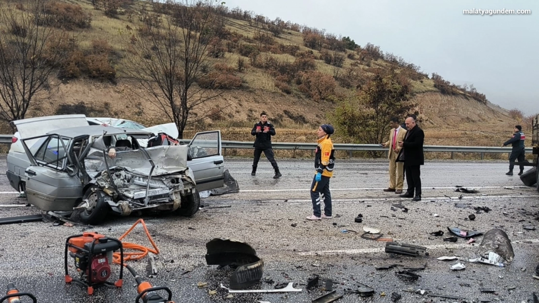 Malatya'da tır dehşeti: 2 ölü, 2 yaralı