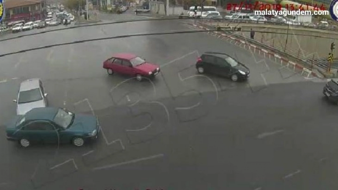 Malatya'da trafik kazaları mobeseye yansıdı