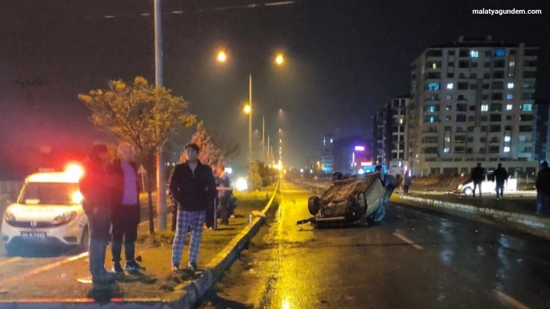 Malatya'da trafik kazası: 3 yaralı