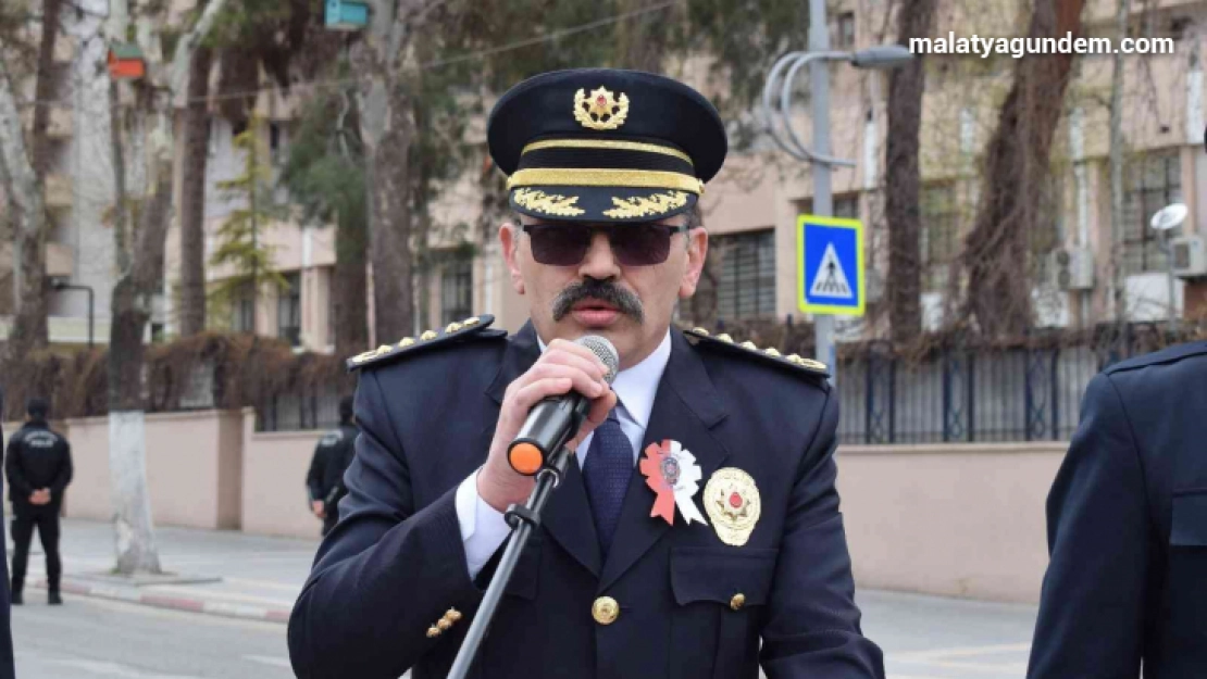 Malatya'da Türk Polis Teşkilatı'nın 177. kuruluş yıl dönümü kutlandı