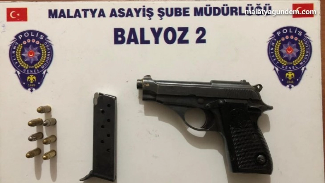 Uyuşturucu ve silah ele geçirildi 6 zanlı gözaltında