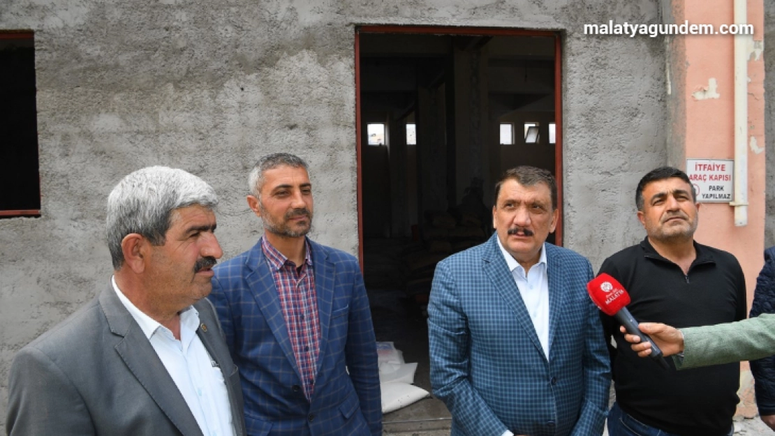 Yapımı süren mesire alanı ve semt konağı aynı zamanda tamamlanacak