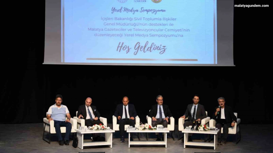 Malatya'da yerel medya sempozyumu düzenlendi