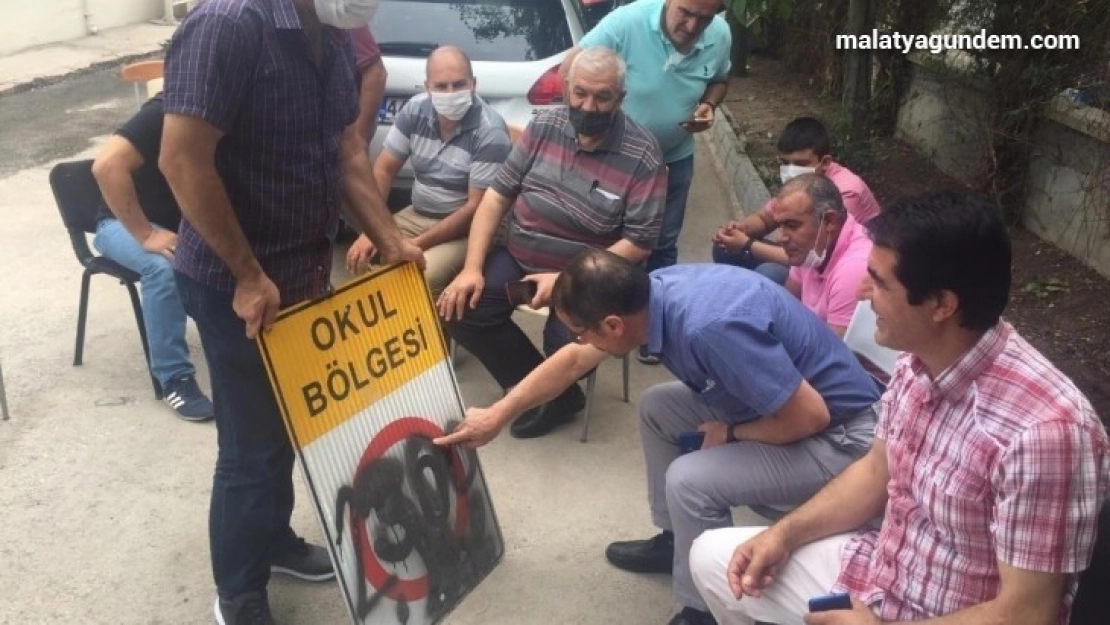 Malatya'da yol işaretleri daha uzun ömürlü ve kalıcı olacak