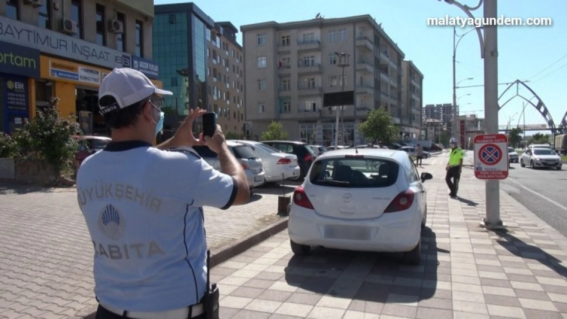 Zabıtadan yoğun trafik denetimi