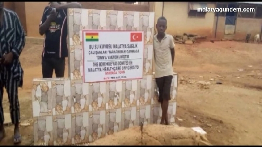 Malatya'dan Gana'ya uzanan dostluk eli