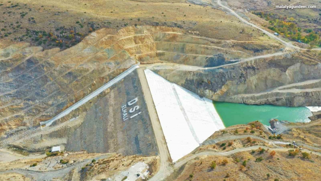 Malatya Doğanşehir Elmalı Barajı ve sulaması tamamlandı