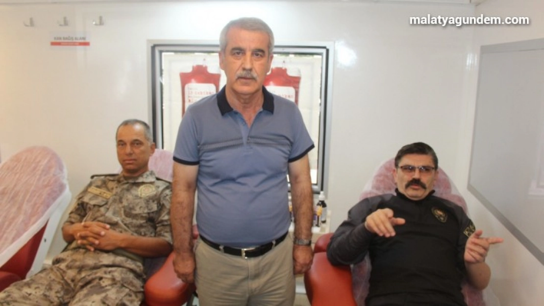 15 Temmuz anısına kan bağışı