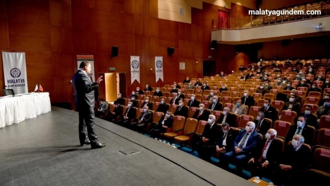 Malatya Kent Konseyi genel kurul toplantısı yapıldı