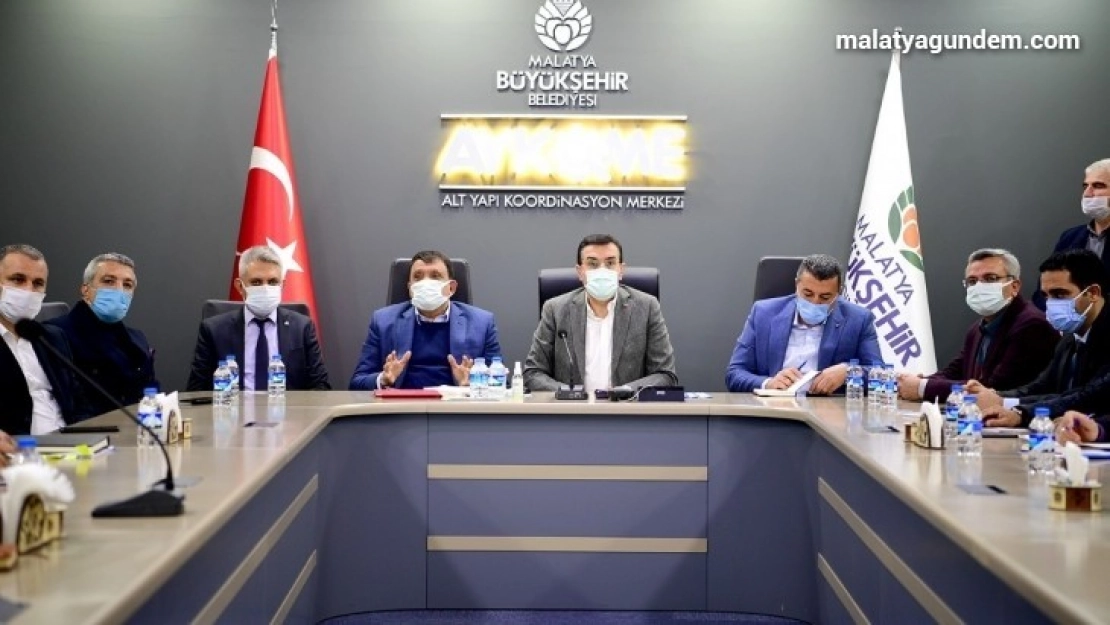 Malatya'nın geleceğine yön verecek projelerin sunumu yapıldı