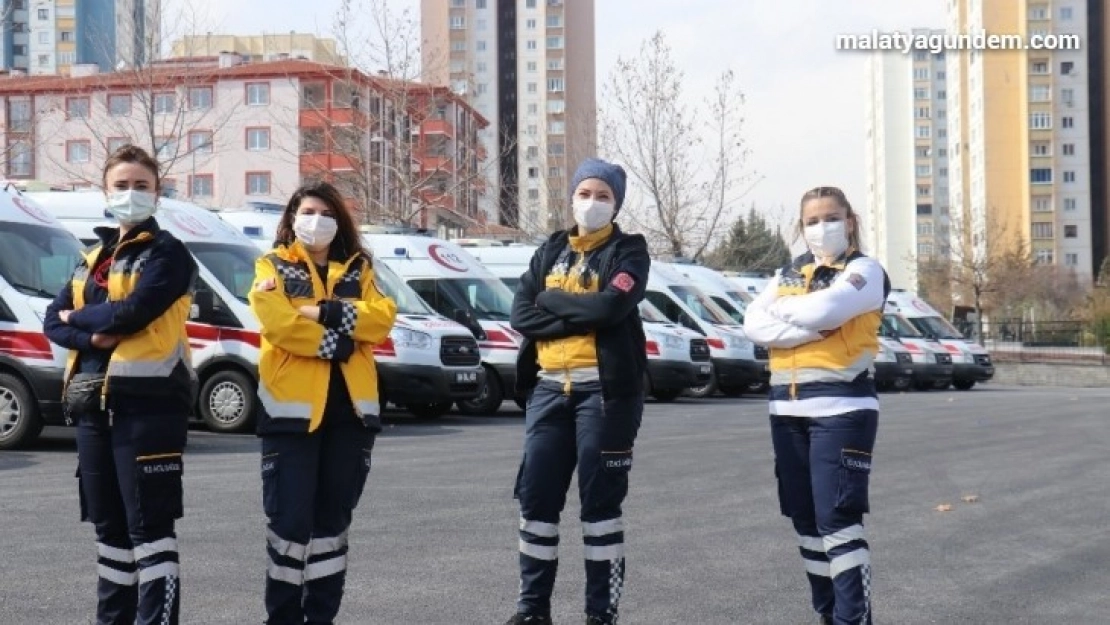Malatya'nın kahraman kadın ambulans sürücüleri