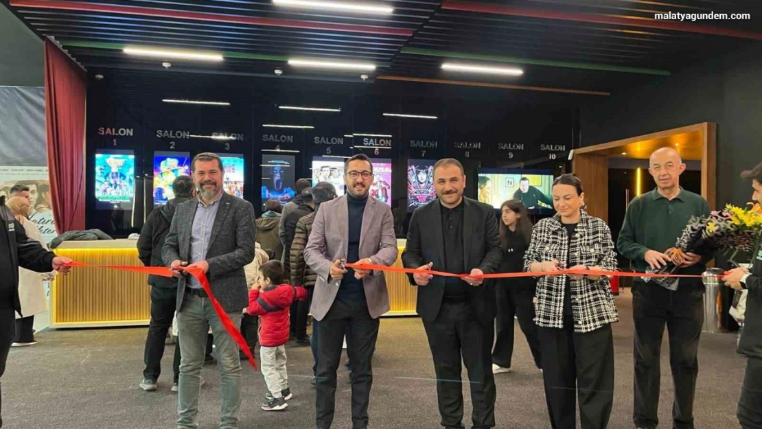 Malatya Park'ta Yeşil Sinema hizmete girdi