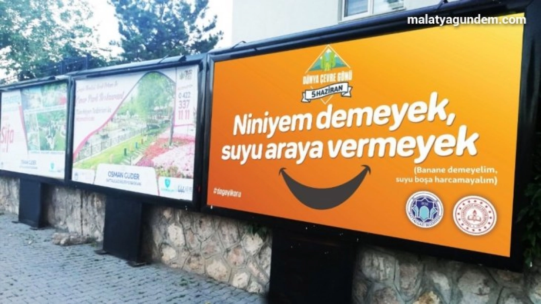 Malatya şivesiyle çevre günü mesajı