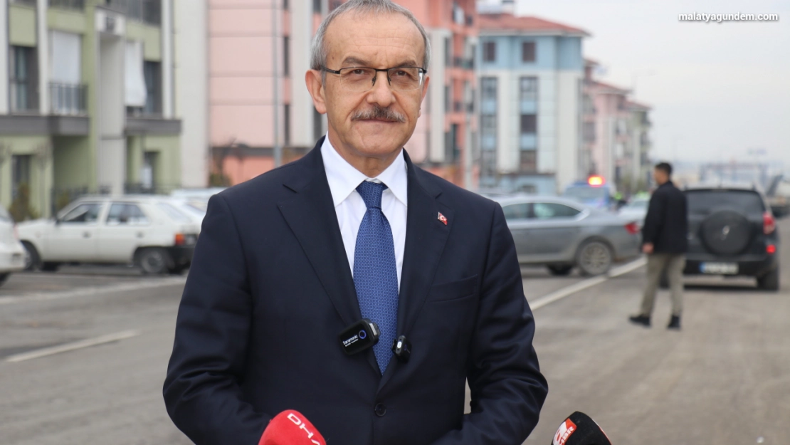 Malatya Valisi Yavuz: 'Depreme dirençli modern bir şehir inşa ediyoruz'