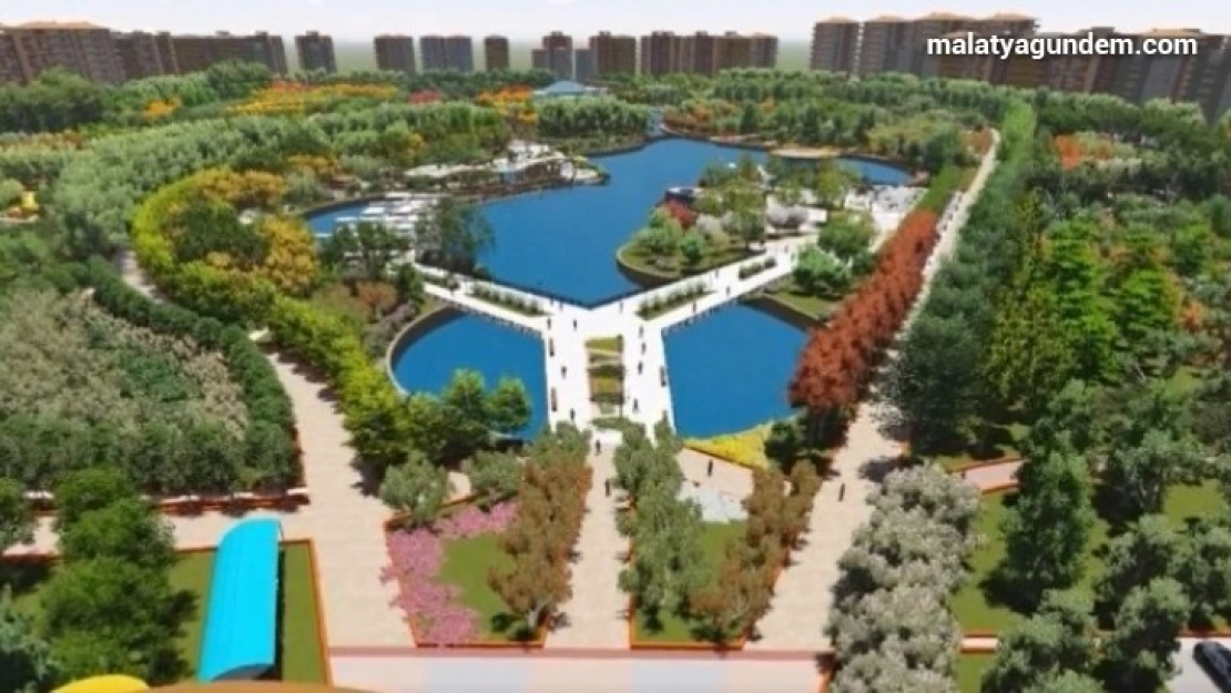 Malatya'ya 300 dönümlük park